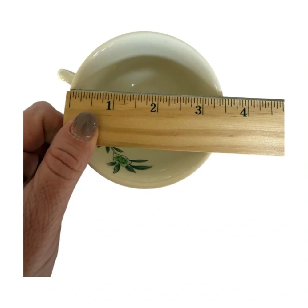 Wedgwood “Green Leaf” Teacup and Saucer Set Made in England